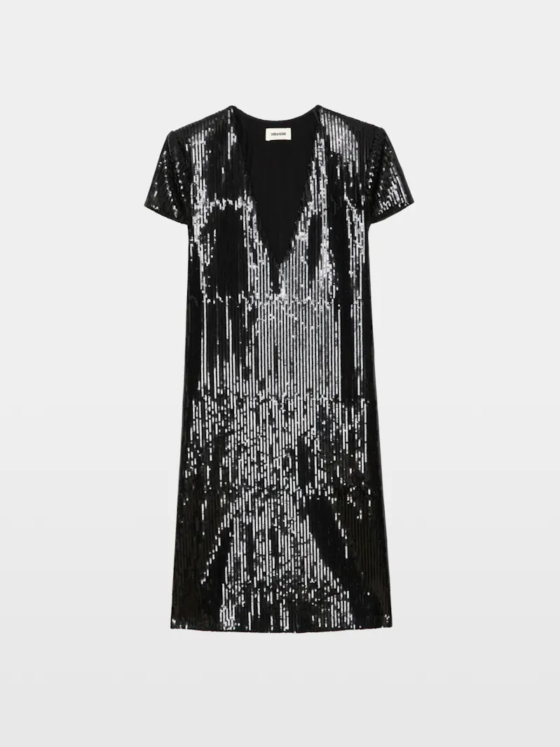 zadig voltaire sequin dress Rui Sequin Dress