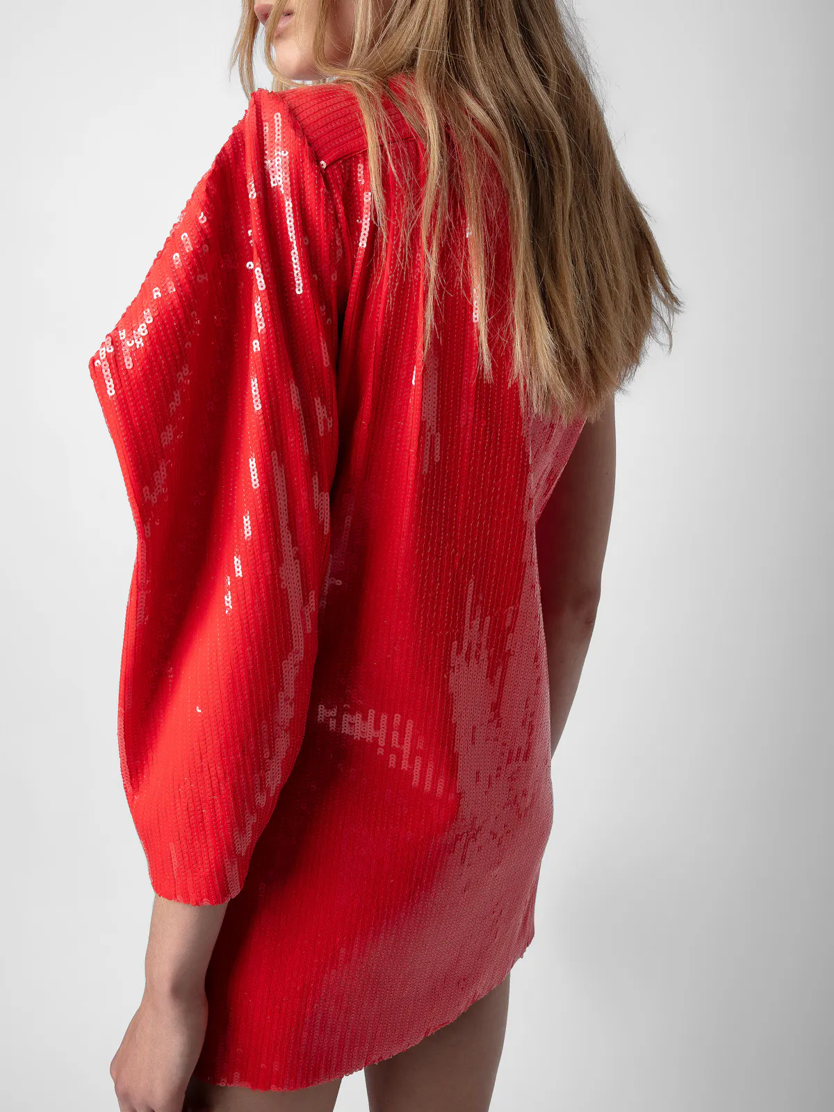 zadig and voltaire sequin dress Roysse Sequin Long Sleeve Minidress (Women)