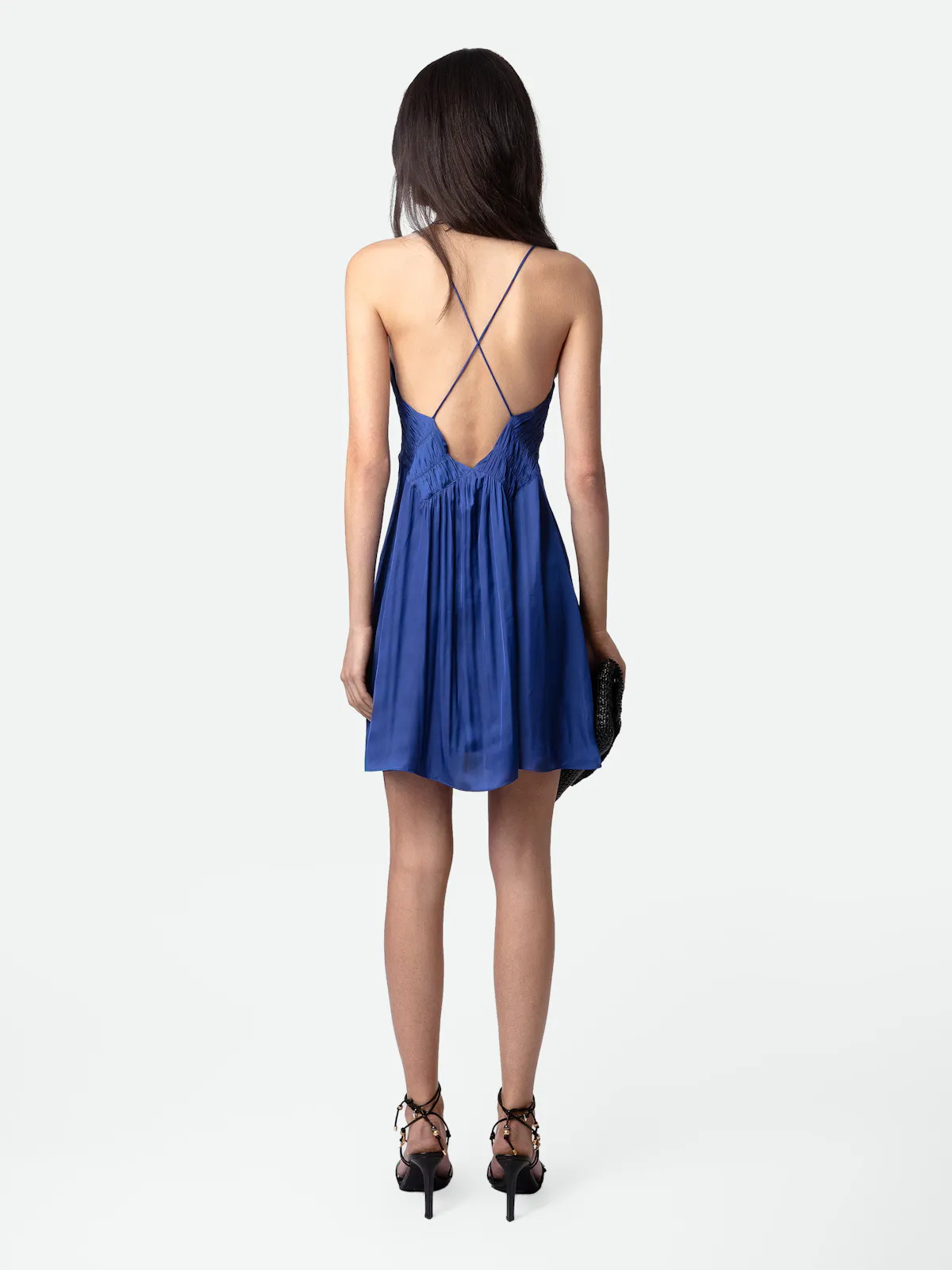 rayonne satin dress Zadig&Voltaire Rayonne Satin Dress | Blue