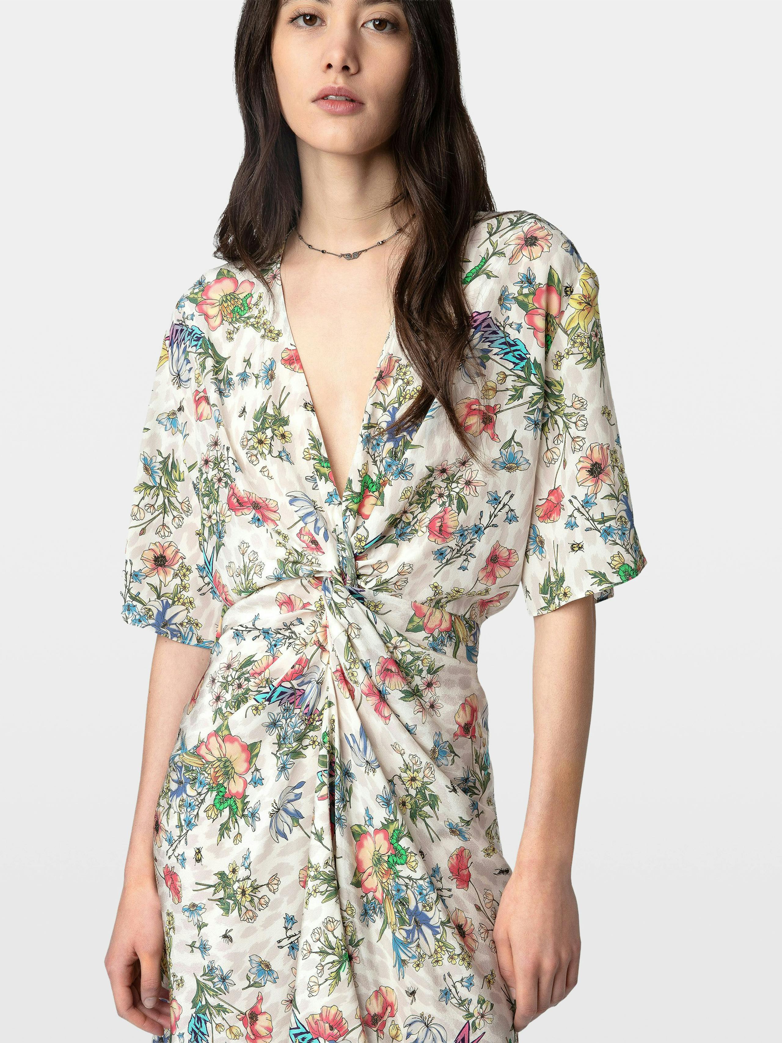 Dress Rozom 100% Silk 3