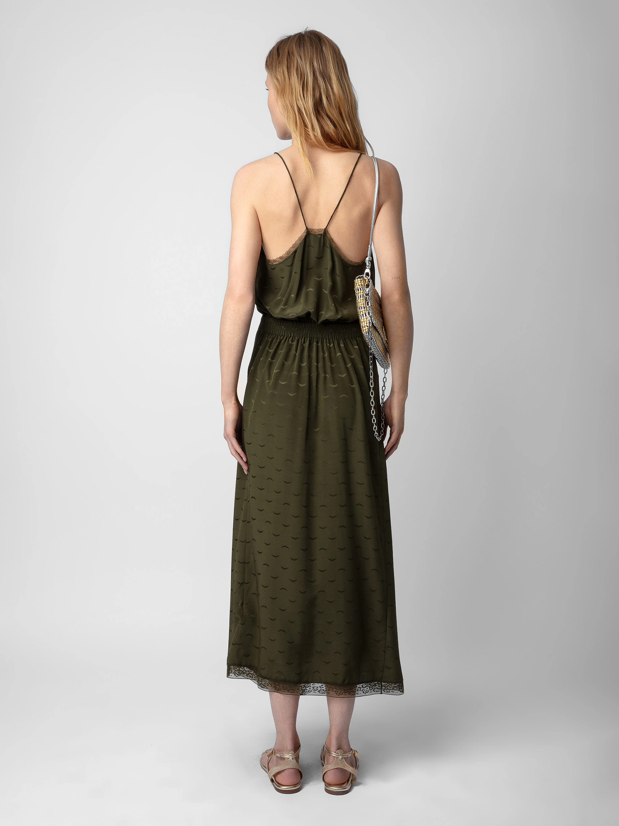 Rixi Dress 100% Silk Jacquard thumbnail 2