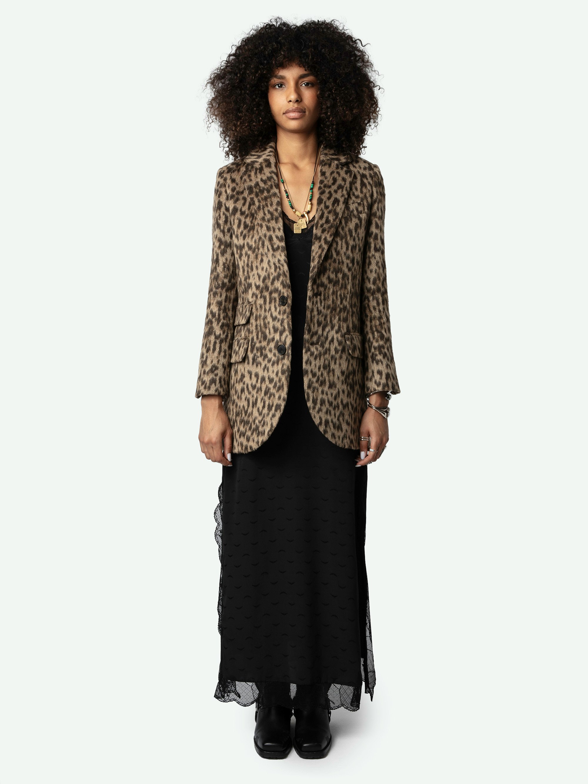 Rif Wings Silk Jacquard Dress 6