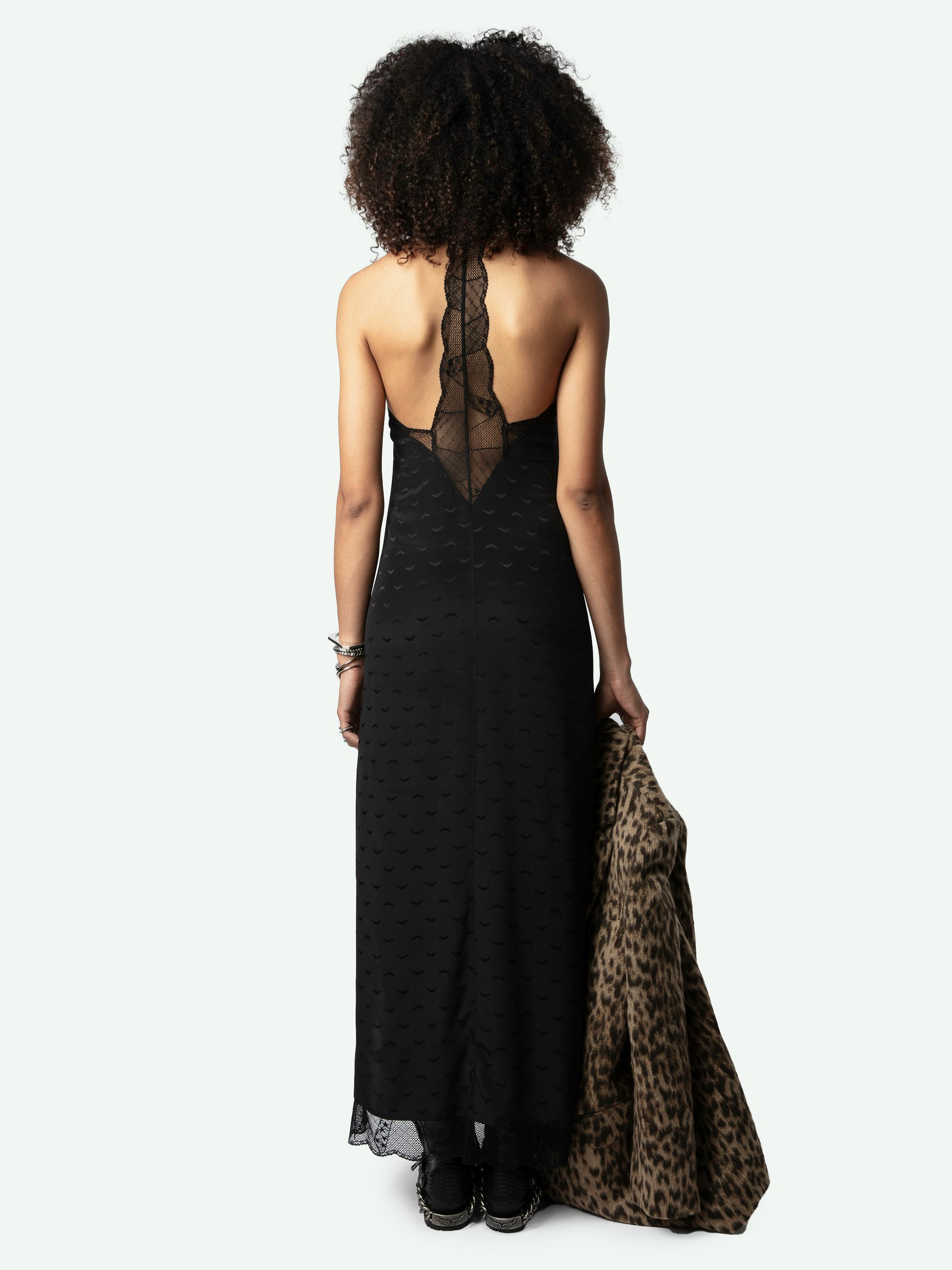 Rif Wings Silk Jacquard Dress 2