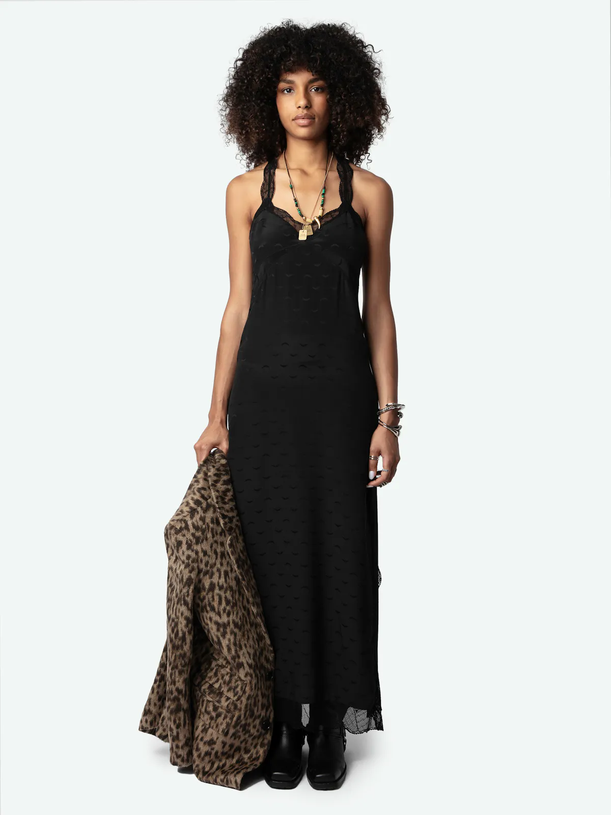 Robe Rif Wings Soie Jacquard