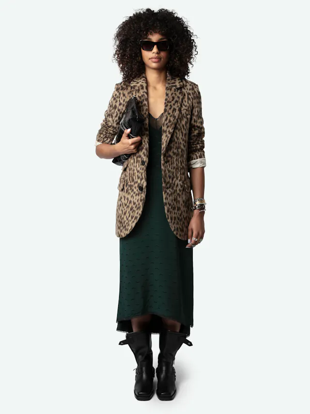 Robe Risty Wings Soie Jacquard