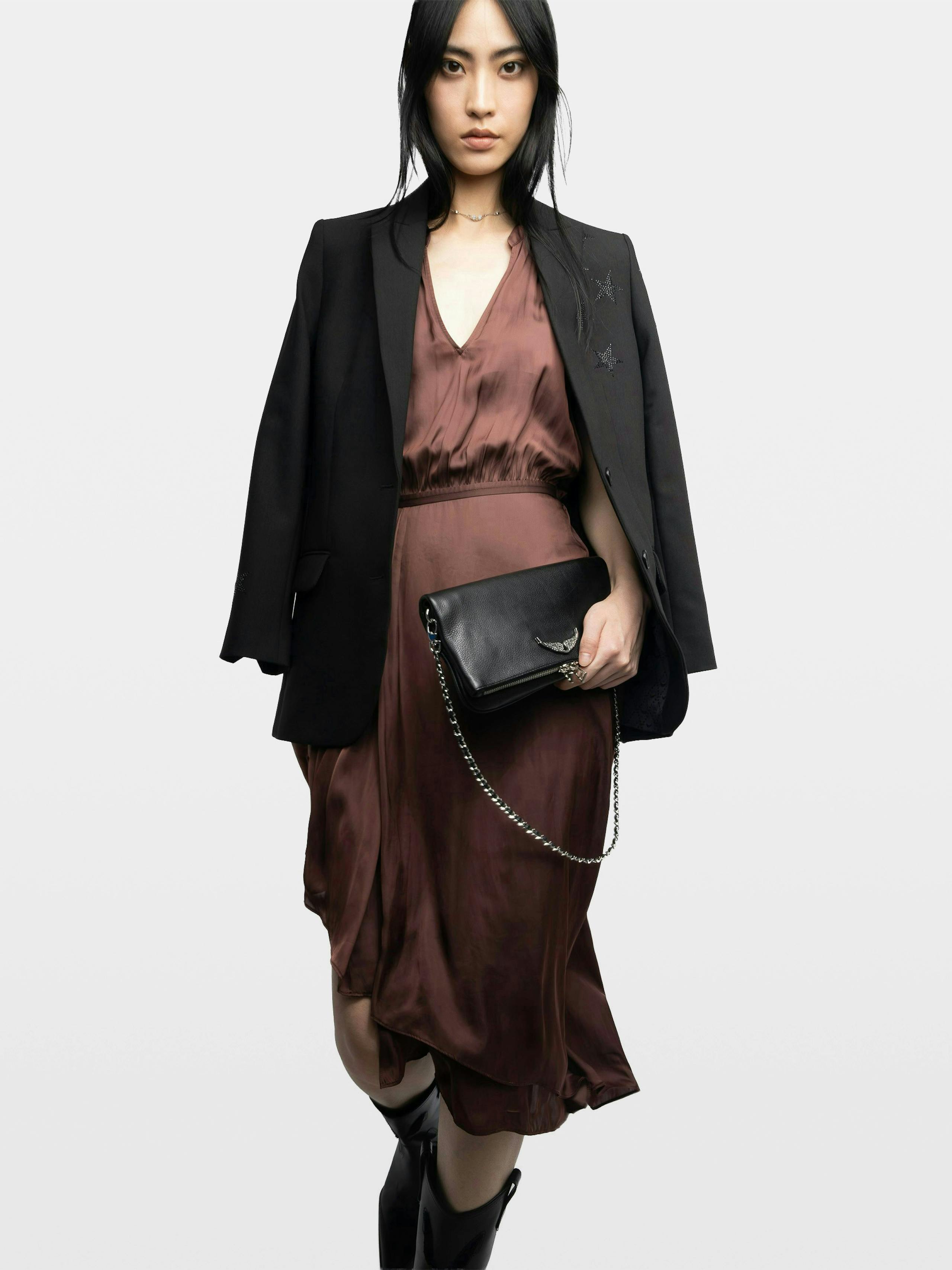 Randall Satin Dress 5