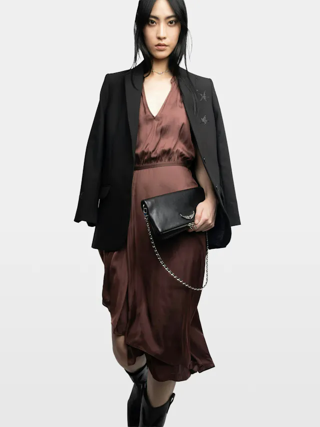 Randall Asymmetric Ruffled Dress