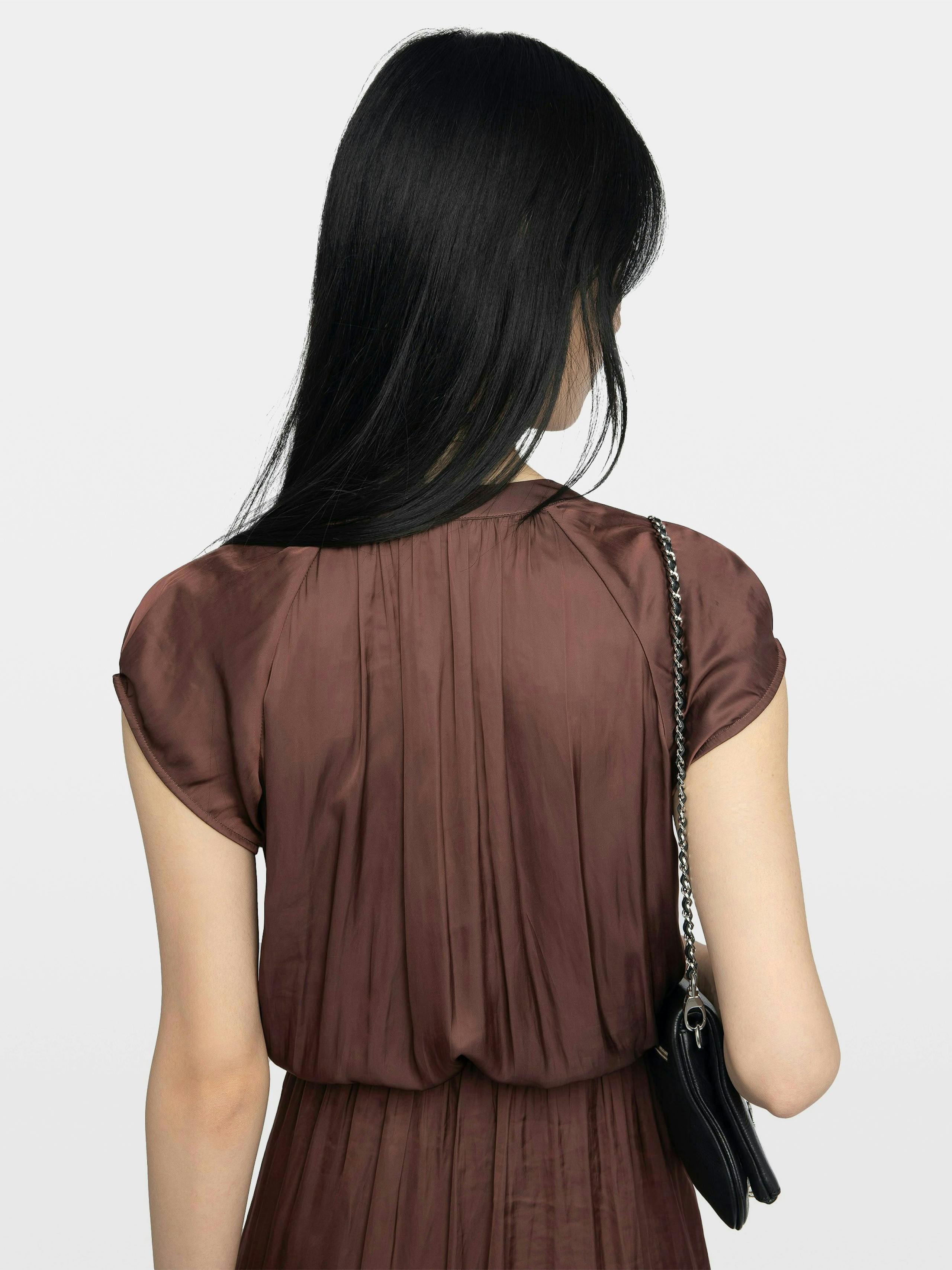 Randall Satin Dress 6