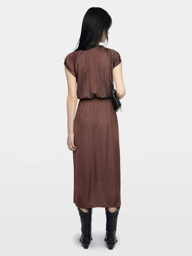 Randall Asymmetric Ruffled Dress