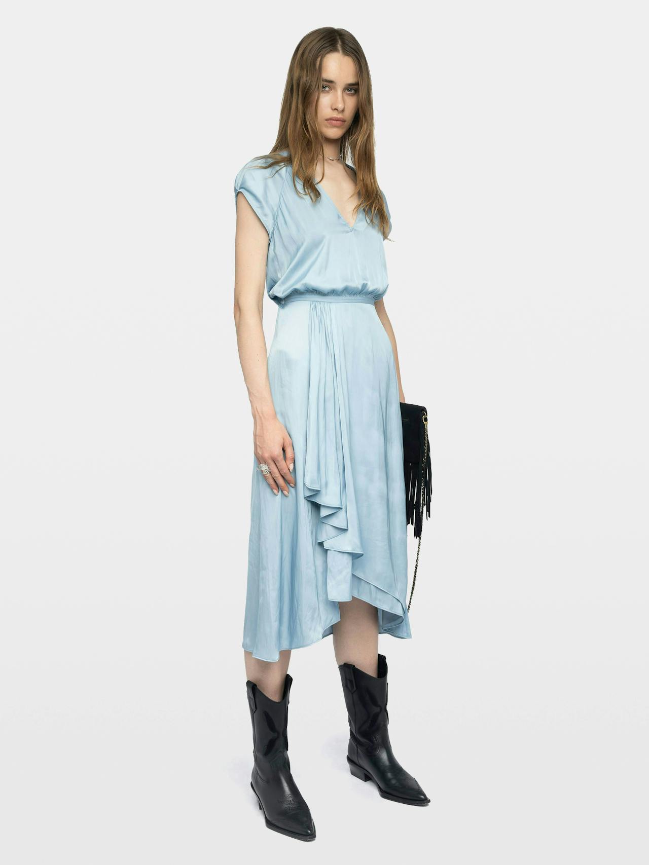 Randall Satin Dress 4