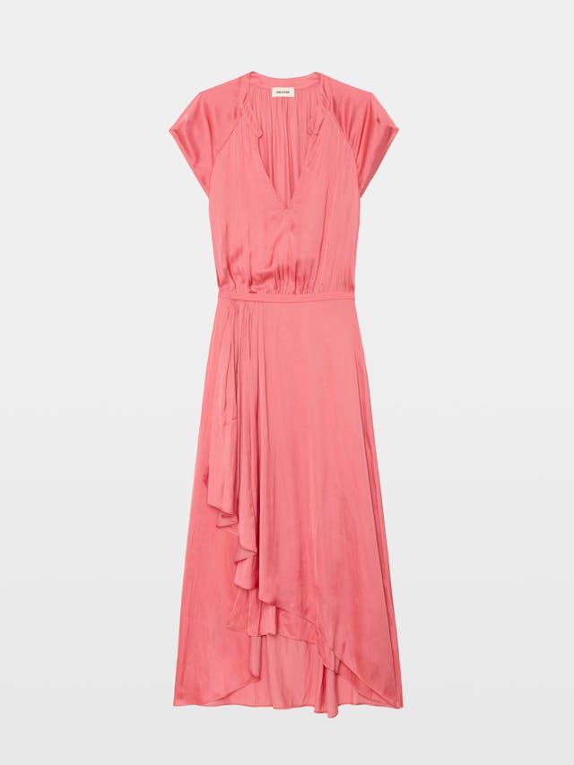Randall Asymmetric Ruffled Dress