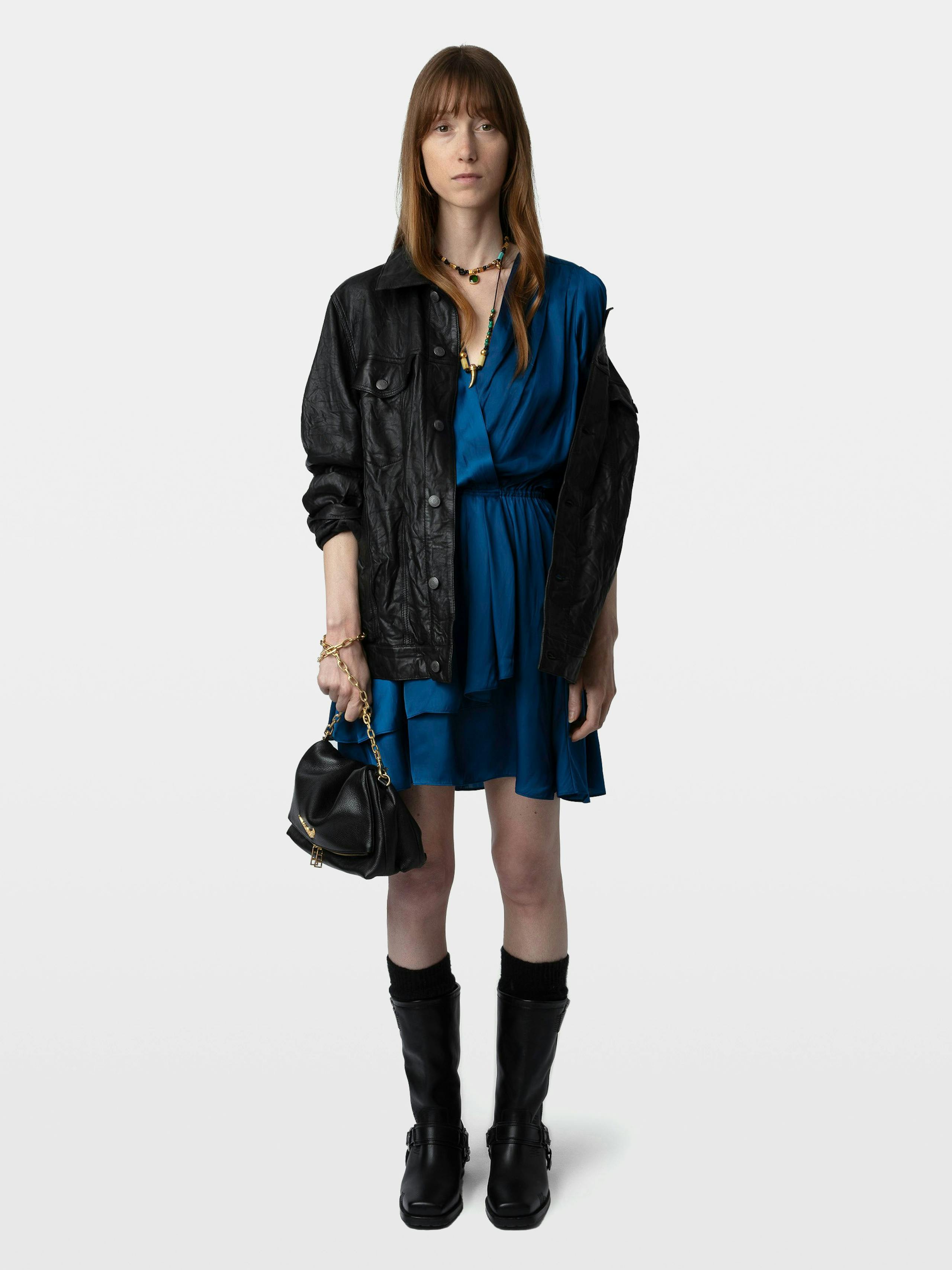 Rogers Satin Dress 4