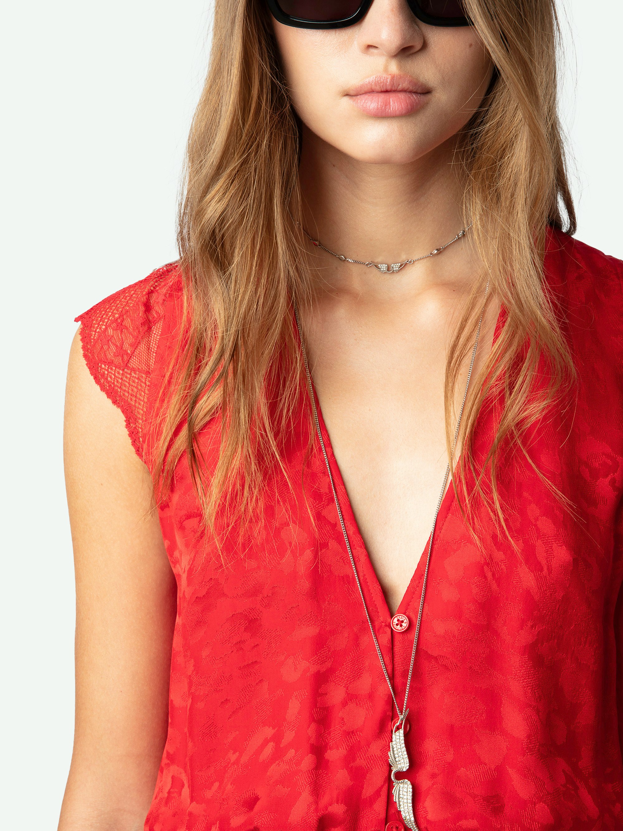 Rolanys Leopard Silk Jacquard Dress 8