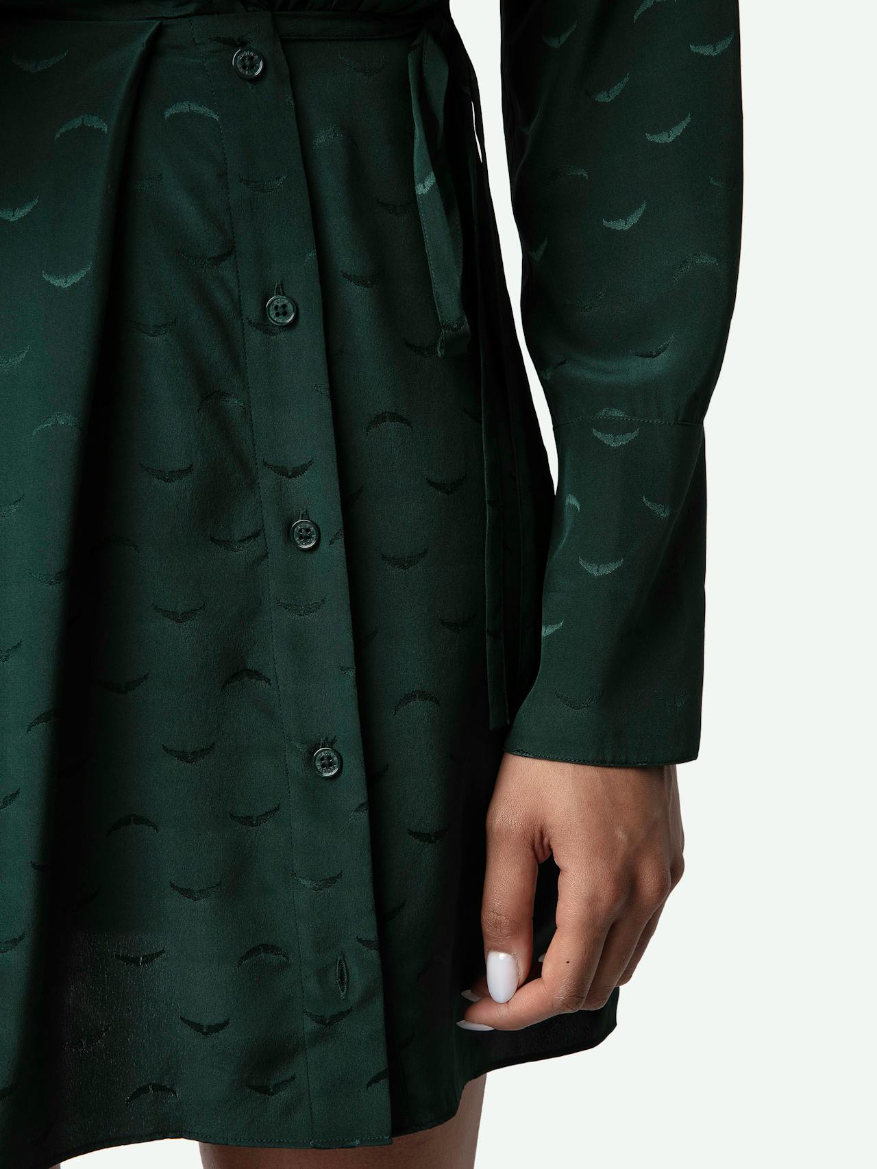 Robe Runelle Wings Seta Jacquard 4