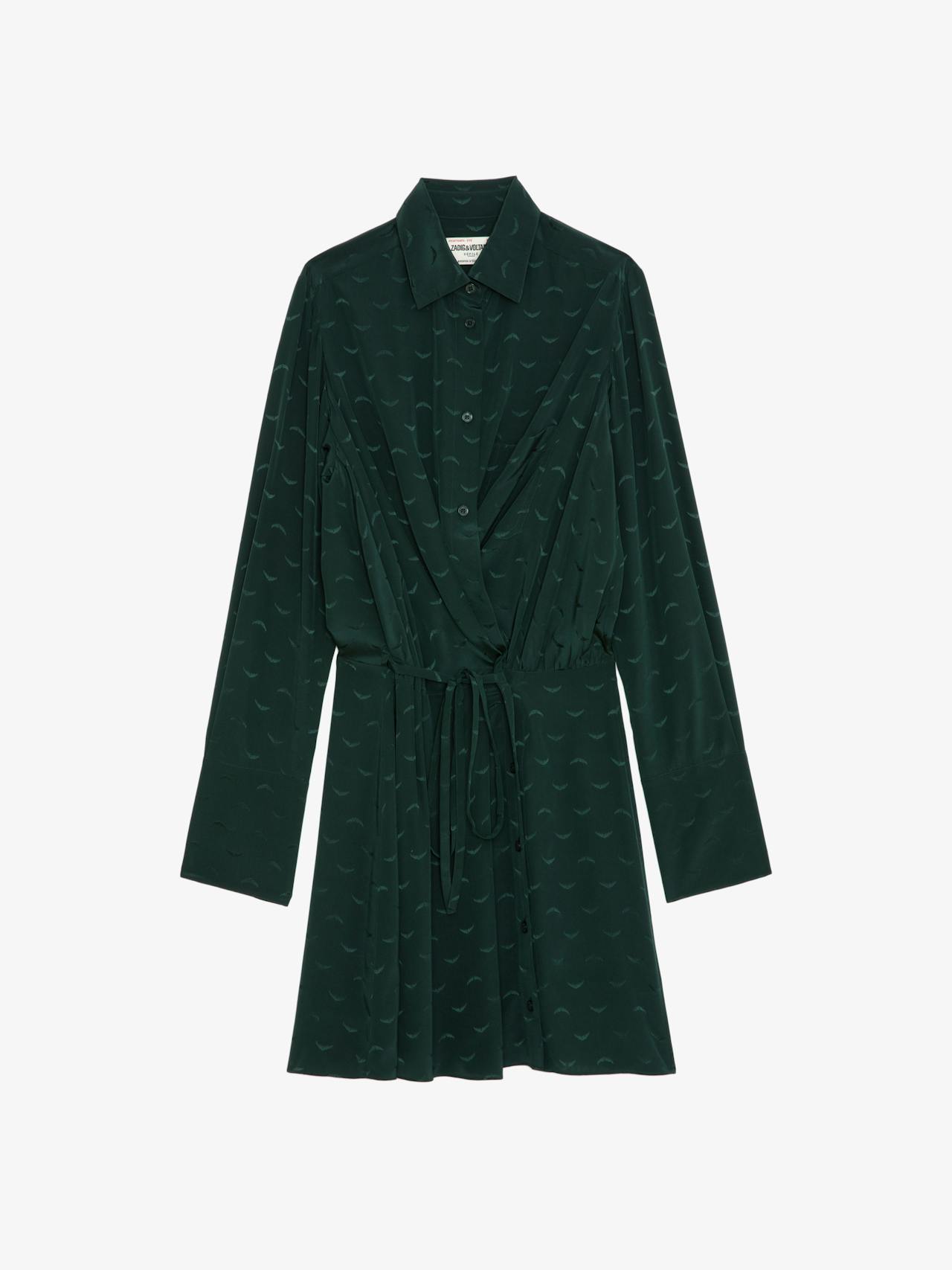 Robe Runelle Wings Seta Jacquard 7