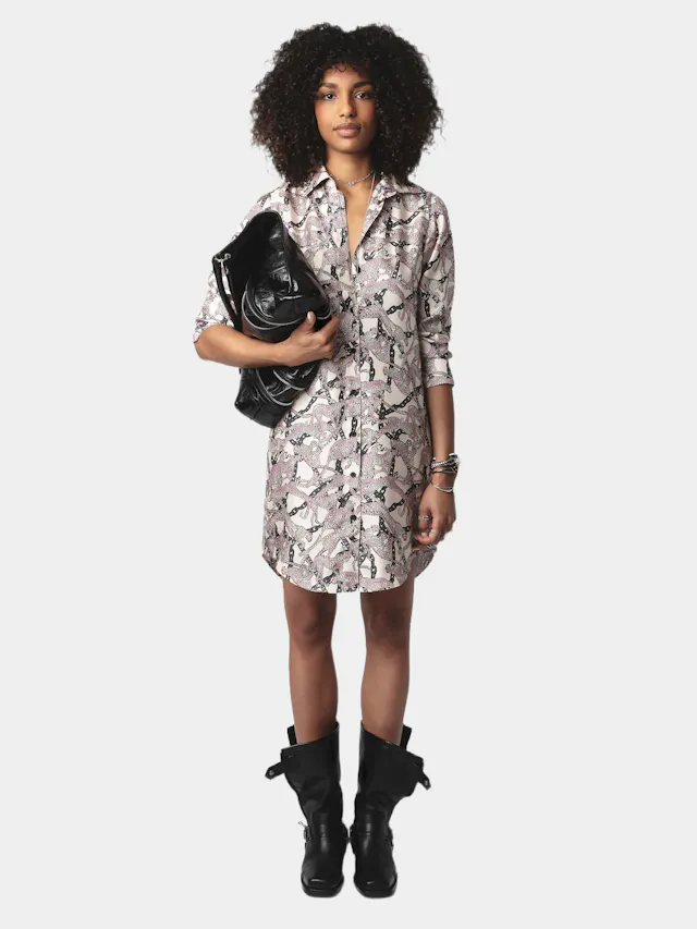 Robe Rais 100% Soie