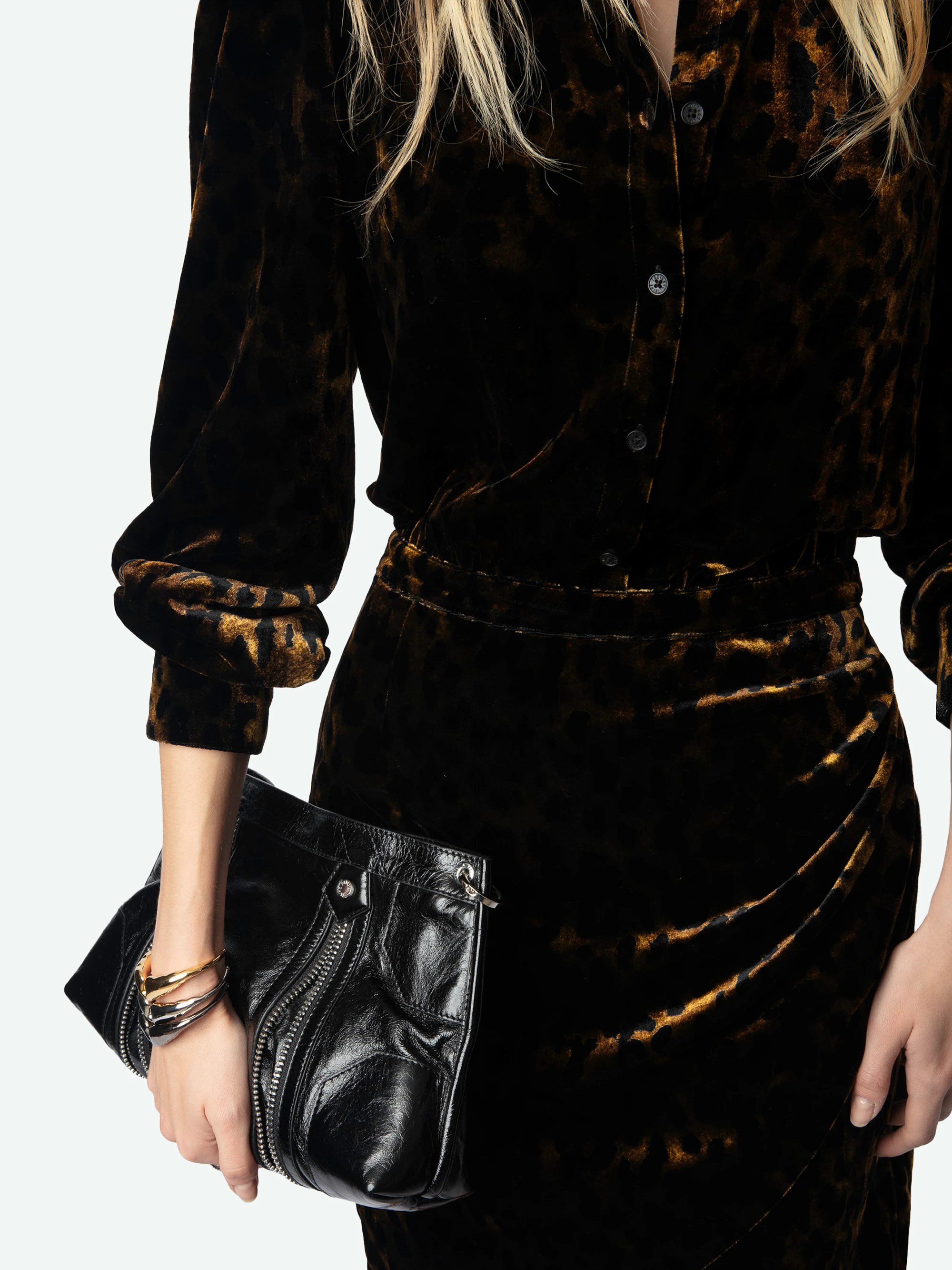 Velvet Rulipe Dress thumbnail 4