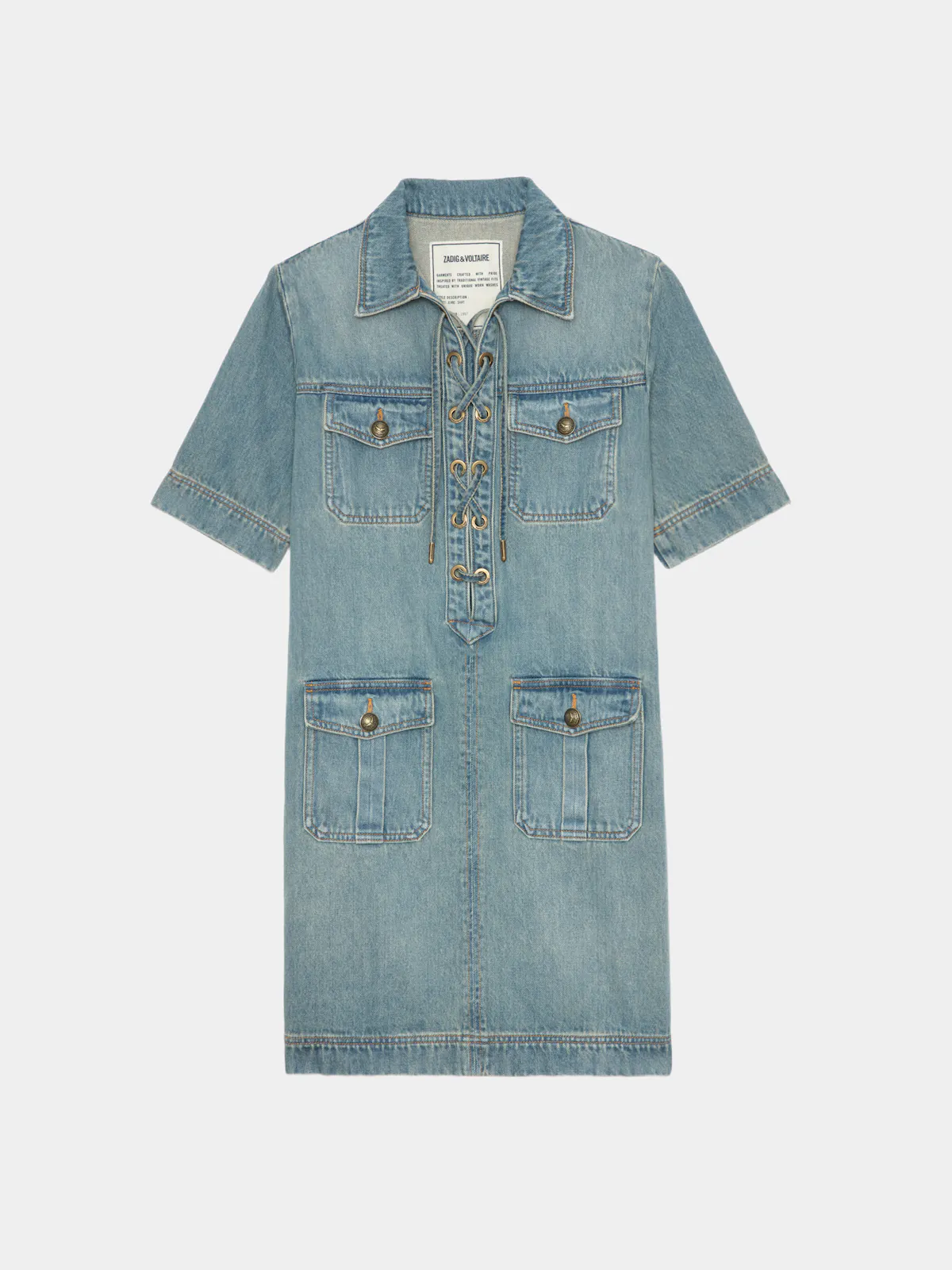 Kleid Record Denim