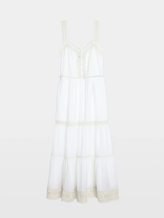 Zadig & Voltaire Relite Long Lingerie Style Dress