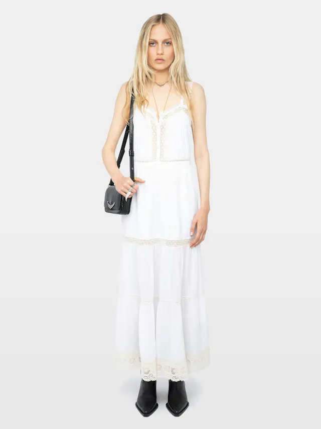 Relite Long Lingerie Style Dress