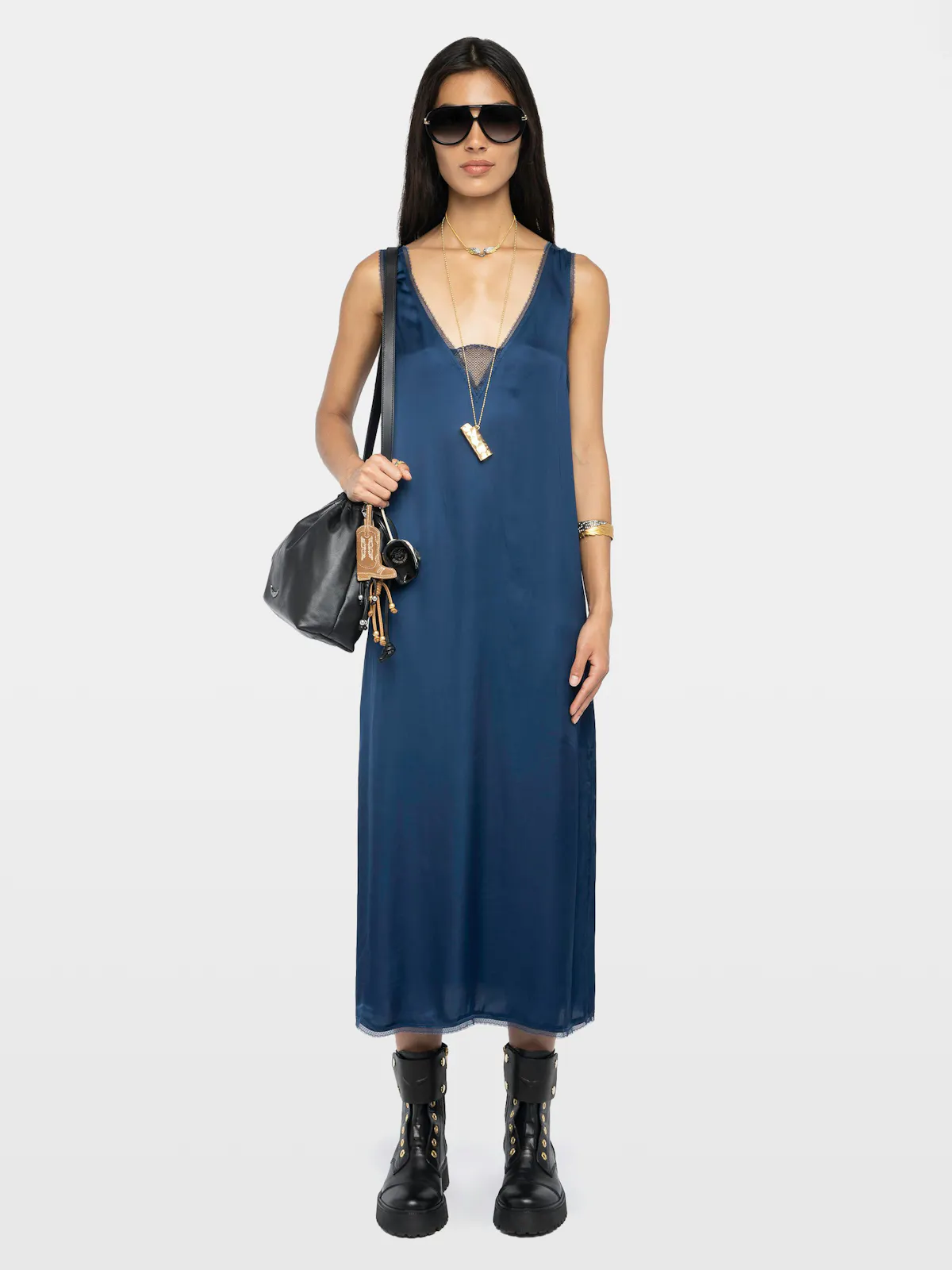 Renzo Satin Dress