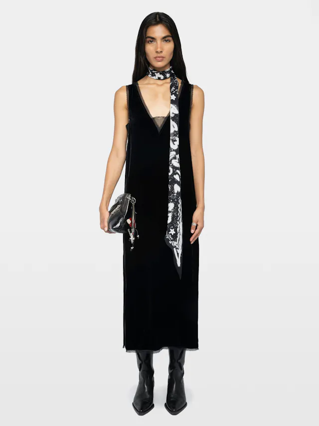 Renzo Velvet Dress