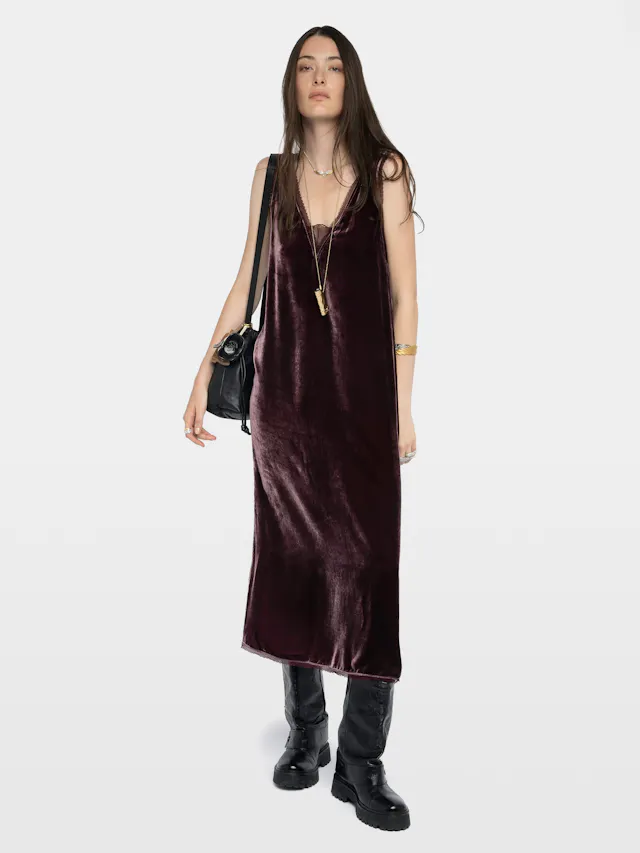 Renzo Velvet Dress
