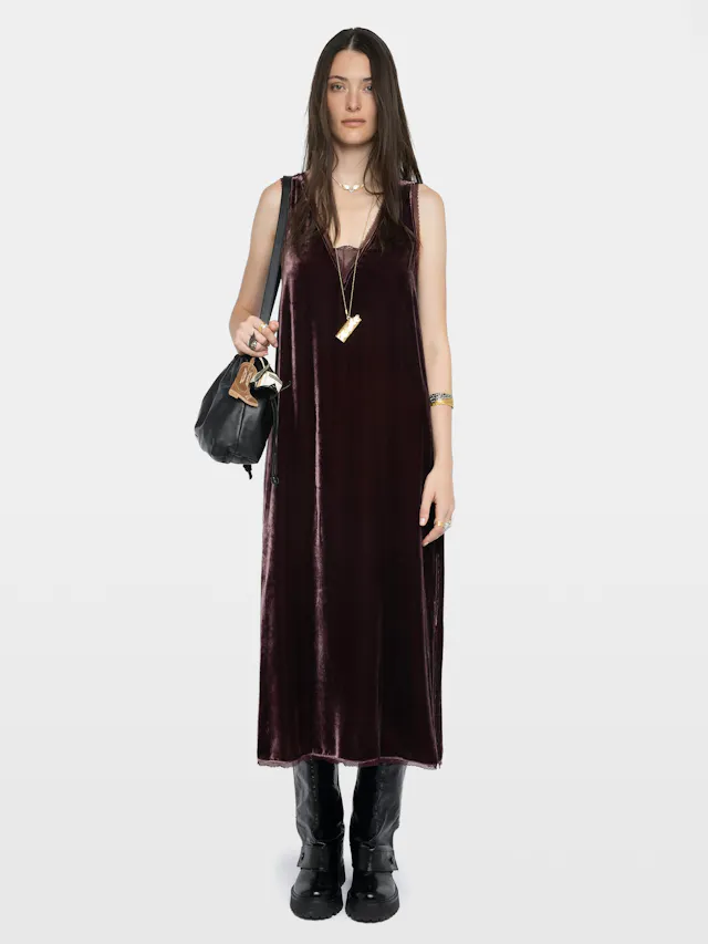 Renzo Velvet Dress