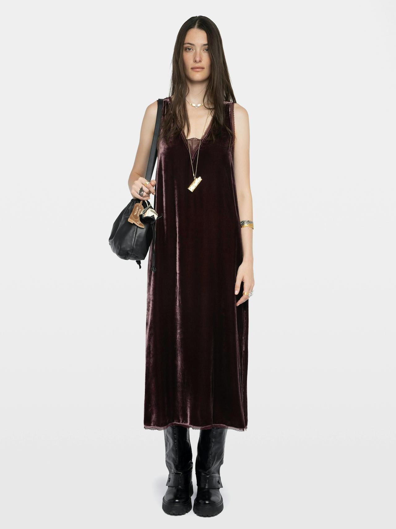 Renzo Velvet Dress