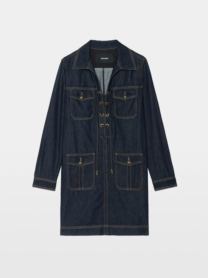 Zadig & Voltaire Remacha Denim Dress