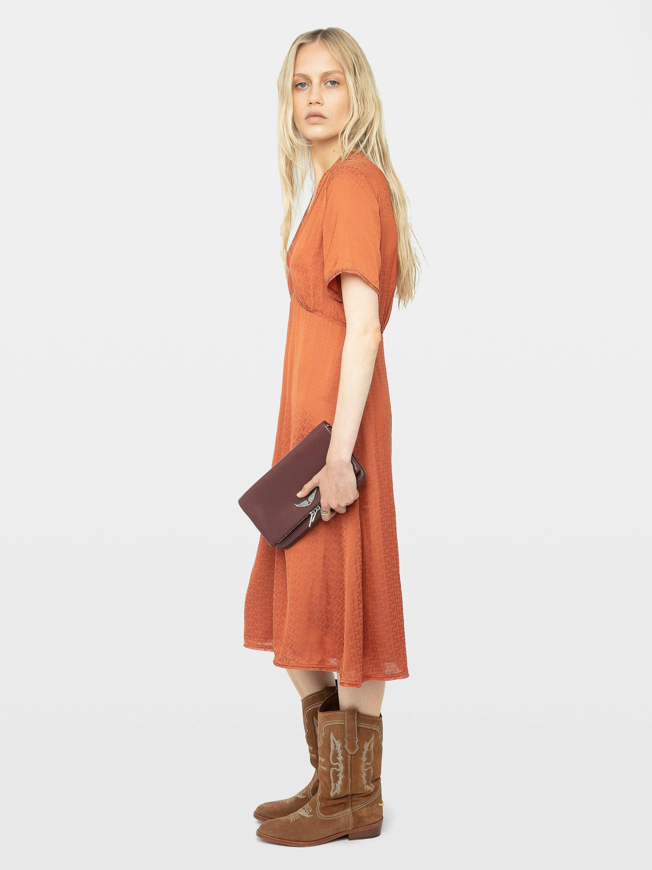 Rhodral Satin Dress 5