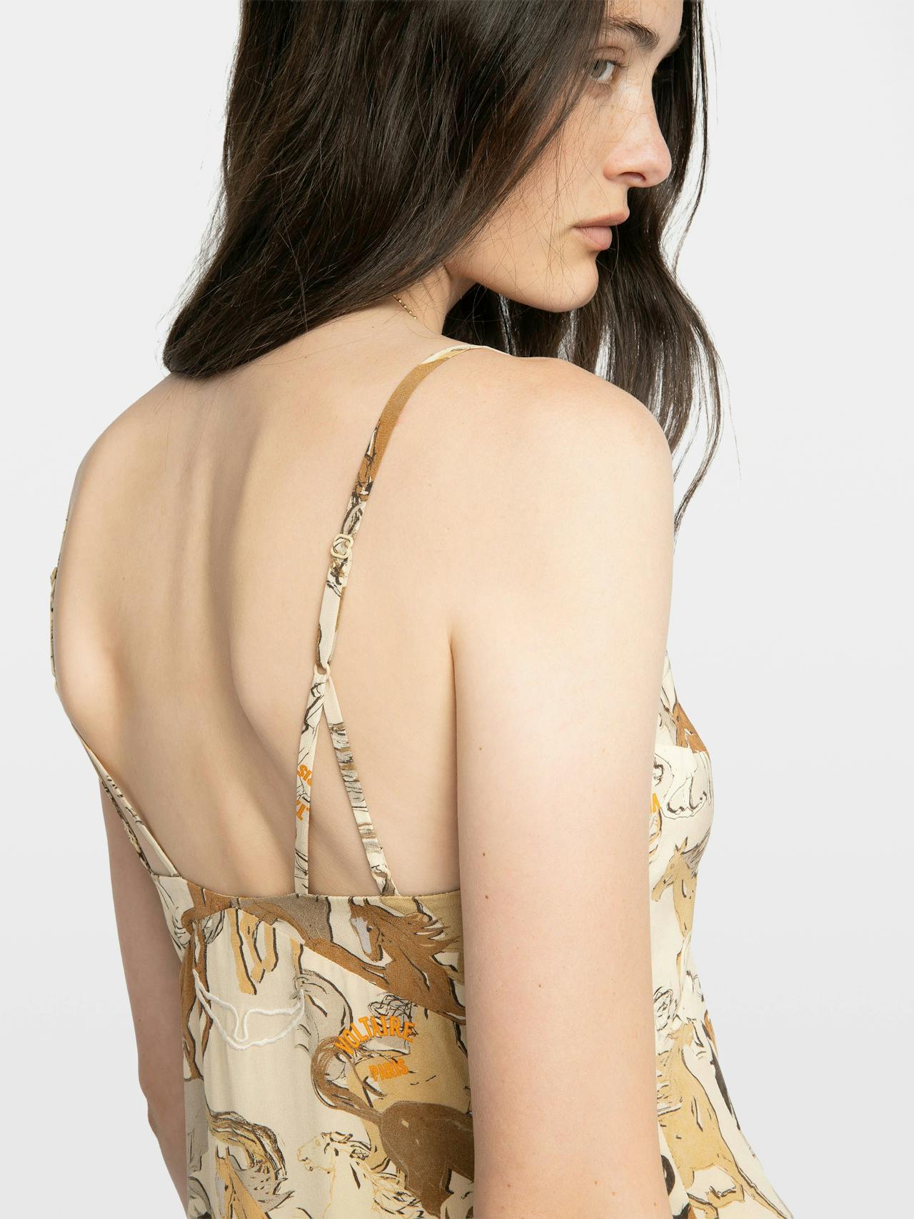 Vestido Ramelil 100% Seda 6