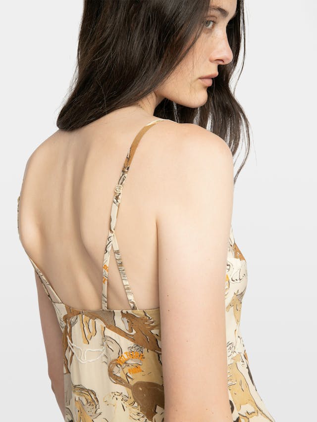 Ramelil Horse Print Dress