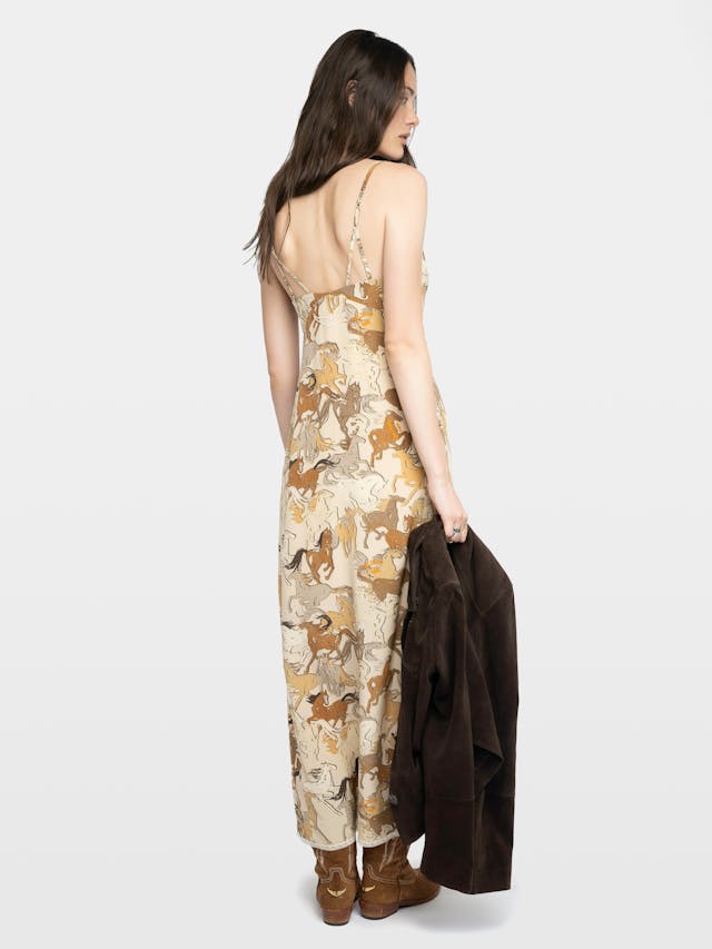 Ramelil Horse Print Dress