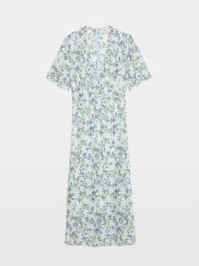 Rhodral Floral Print Midi Dress