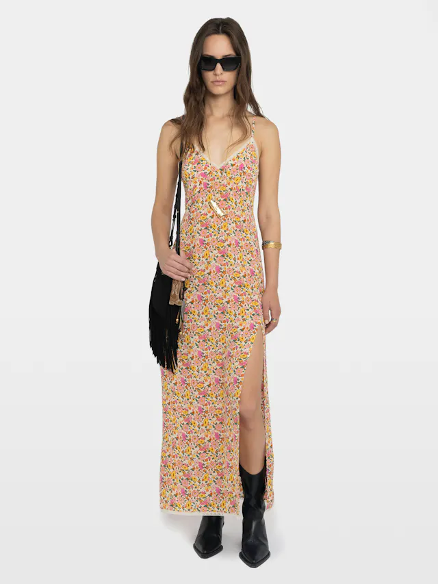 Rameli Floral Lace Maxi Dress