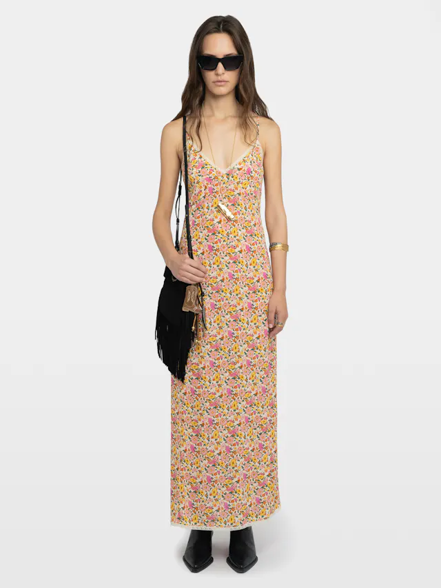 Rameli Floral Lace Maxi Dress