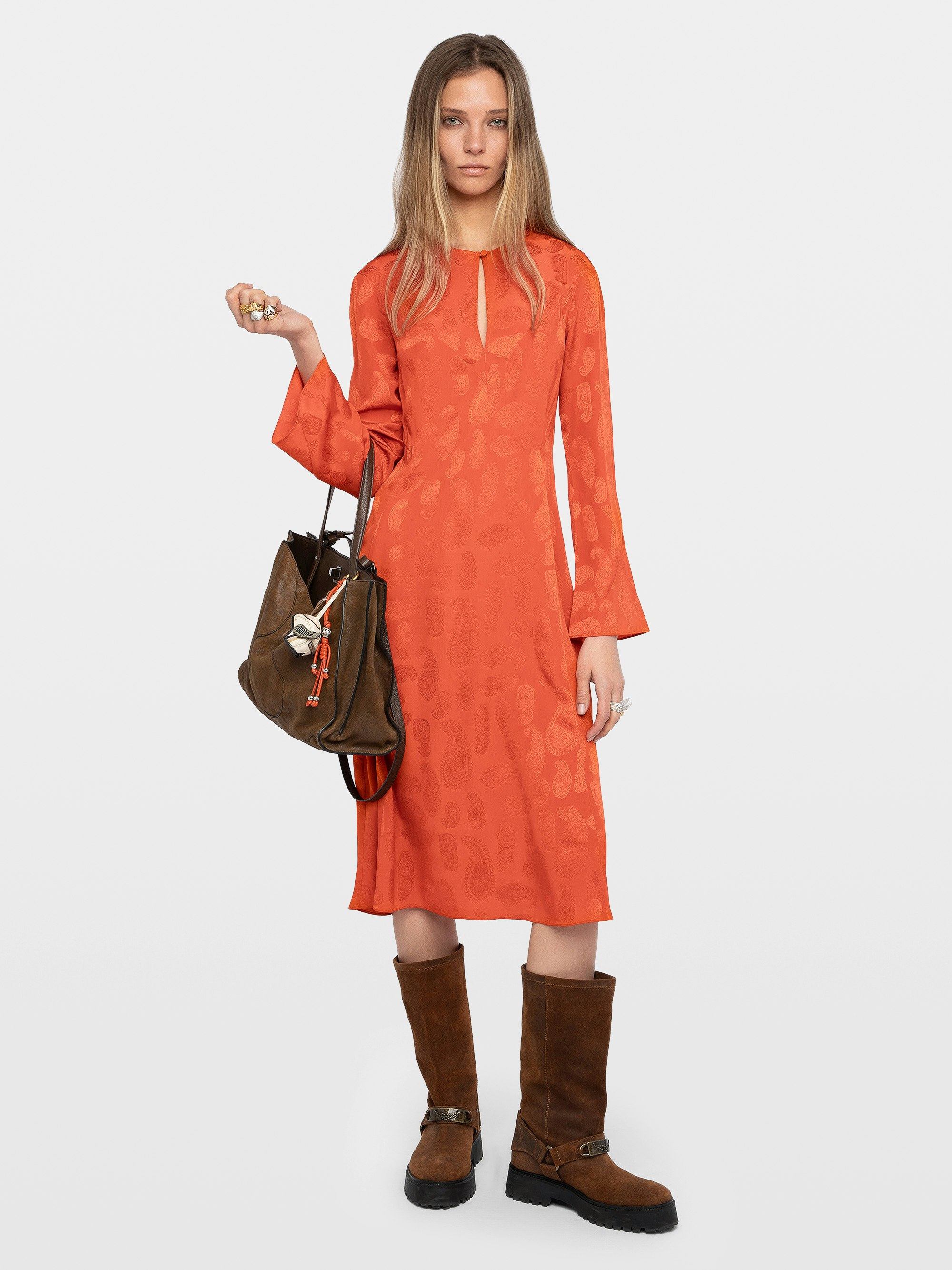 Robe Randon 100% Soie