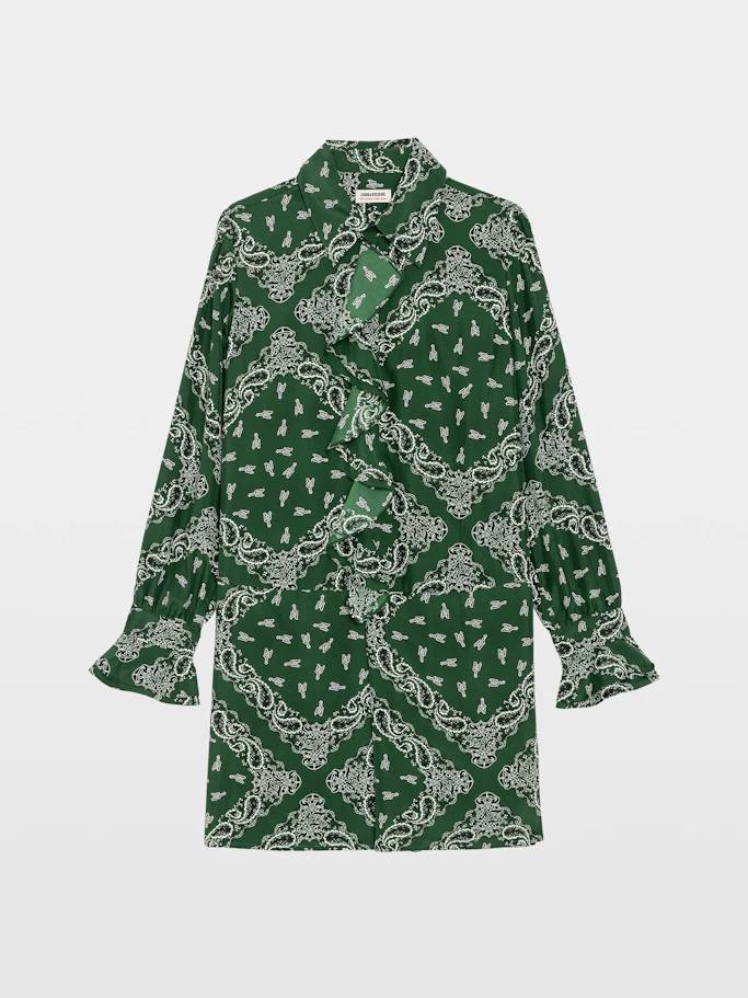 Rhelyne Dress 100% Silk