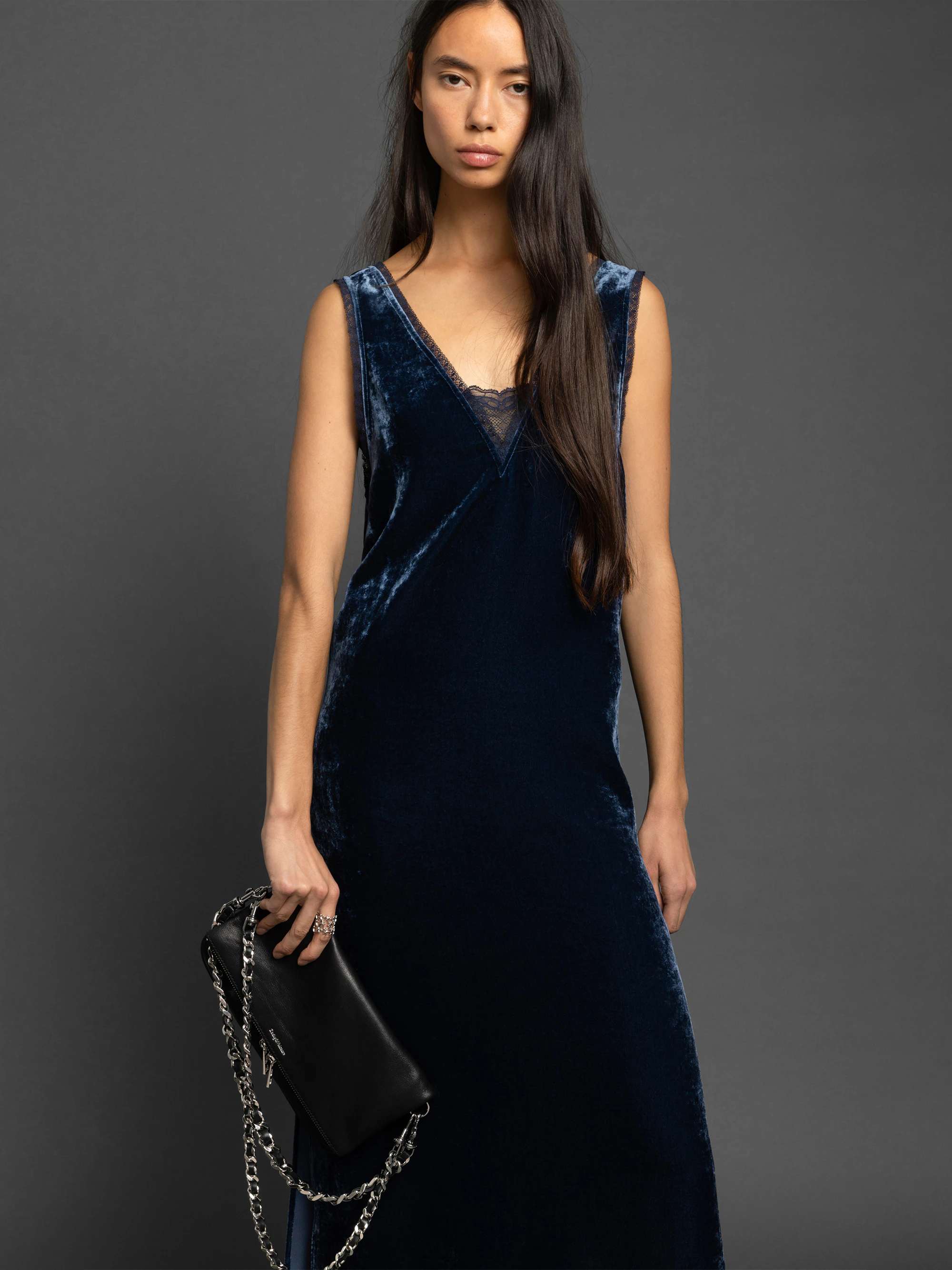 Renzo Velvet Dress