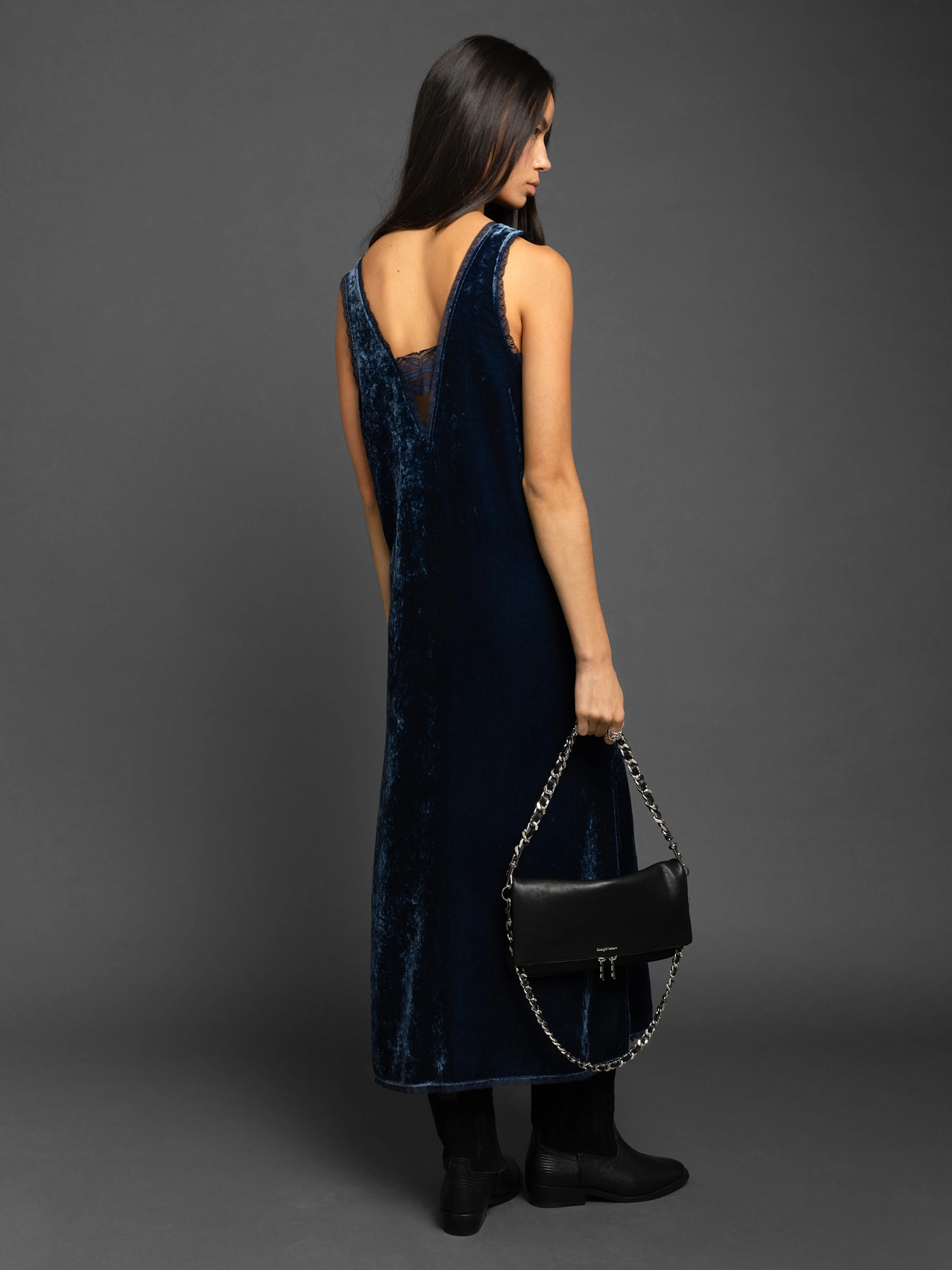 Renzo Velvet Dress