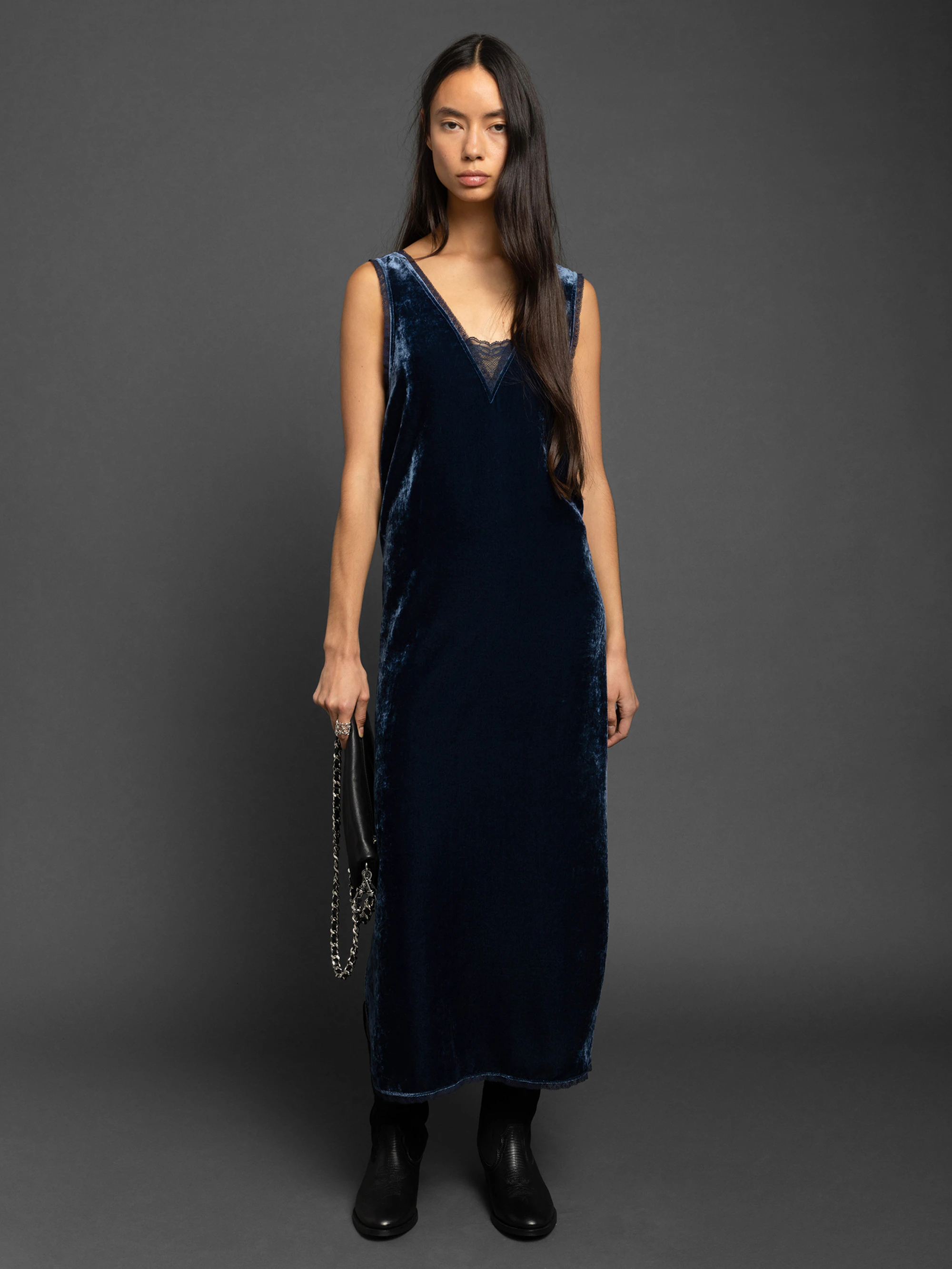 Renzo Velvet Dress