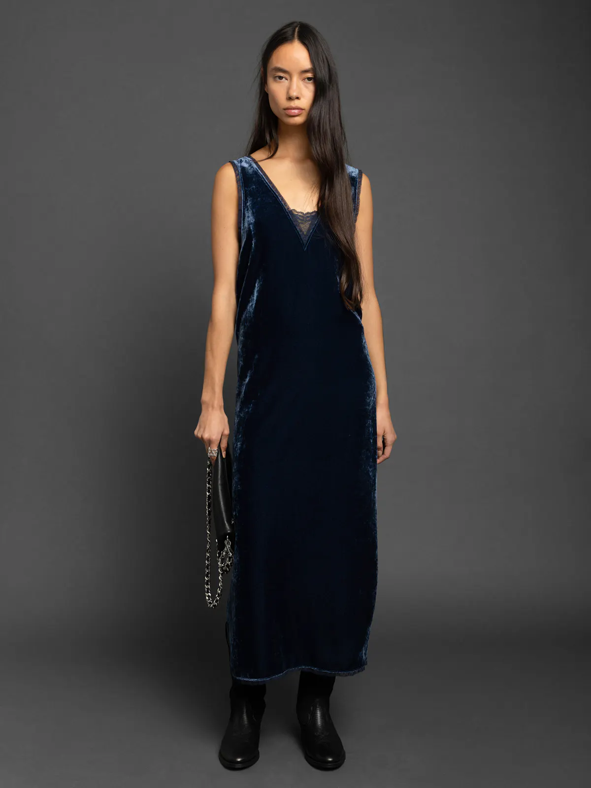 Renzo Velvet Dress