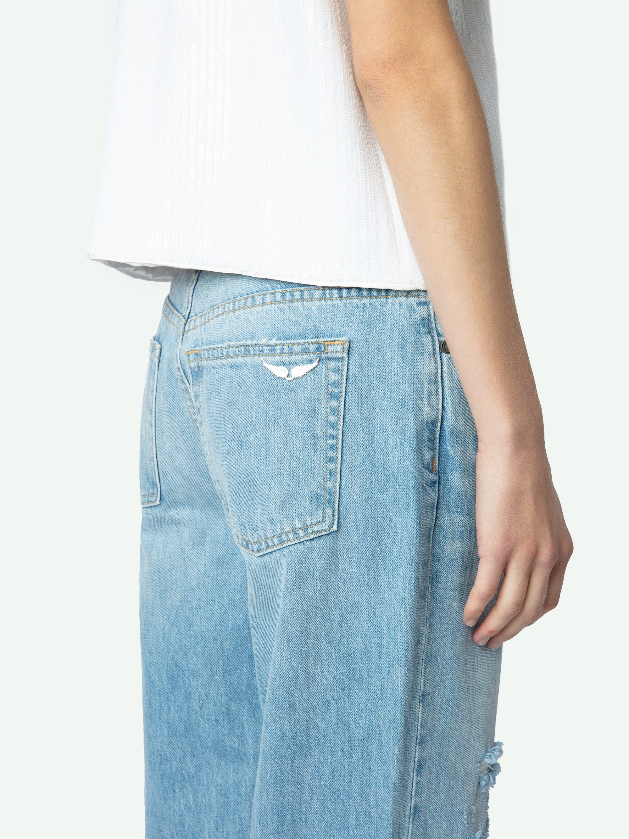 Stevie Ripped 90's Jeans 5