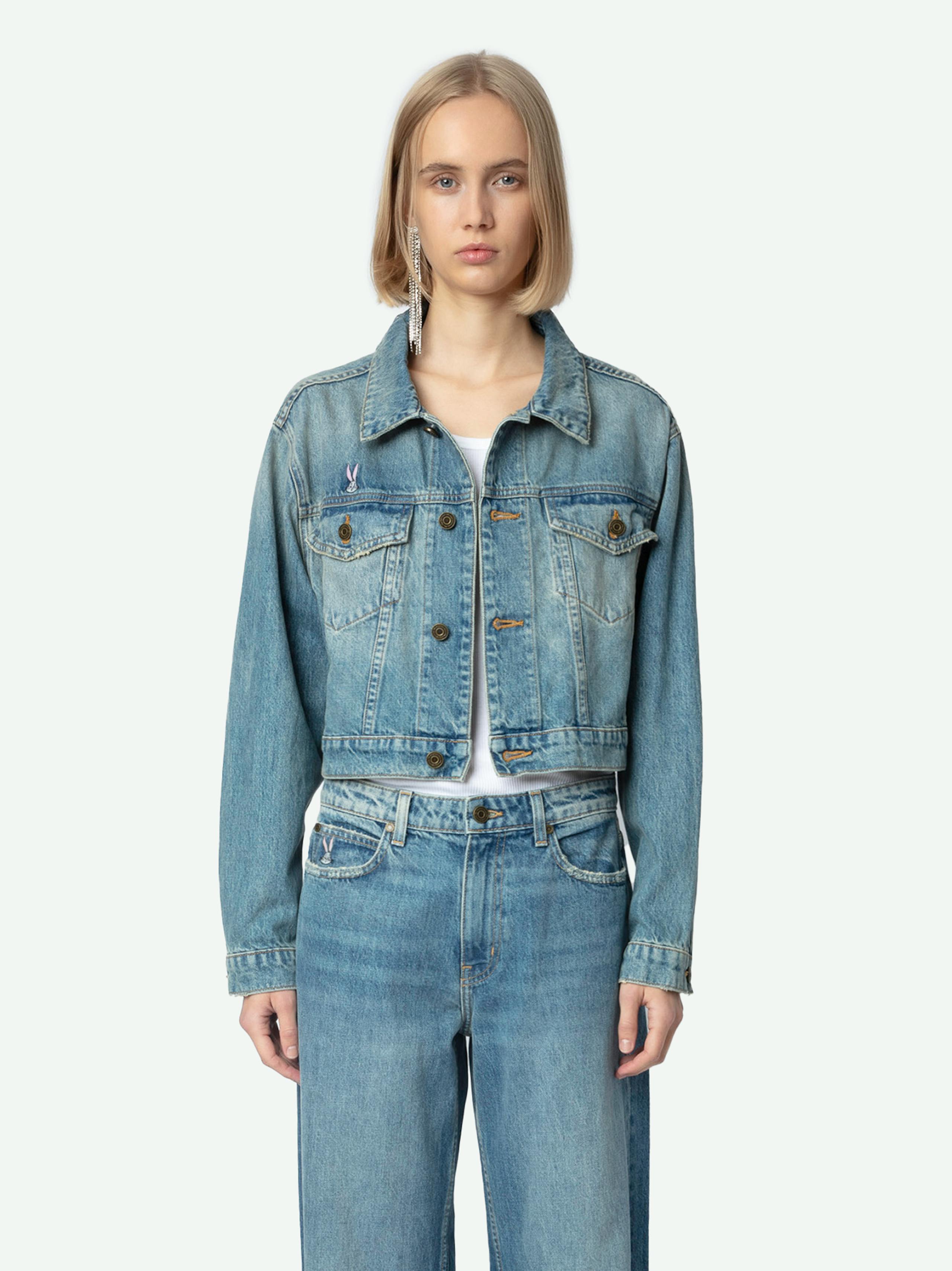 Aretha Cropped Patches Jacket 3