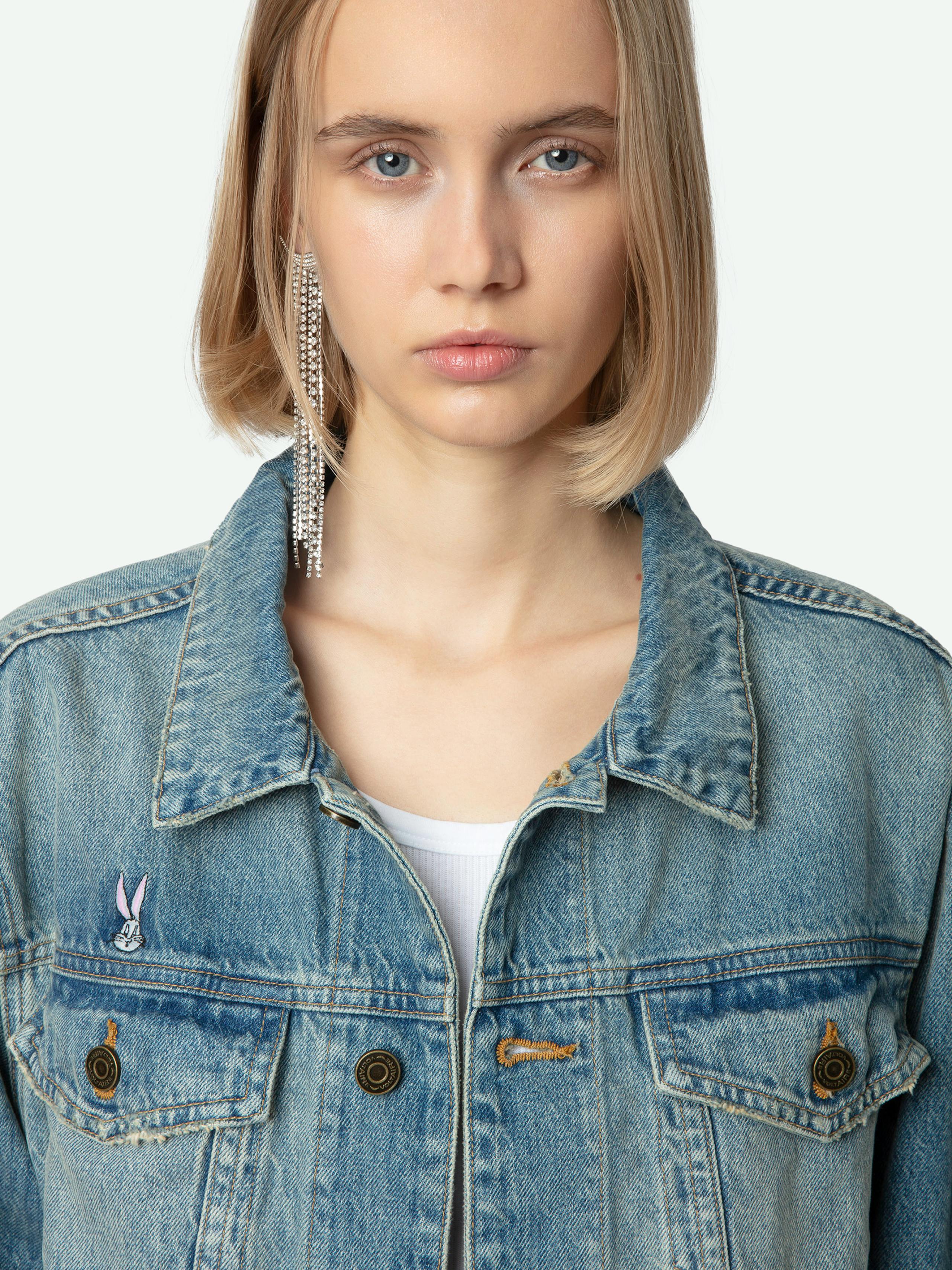 Aretha Cropped Patches Jacket 4