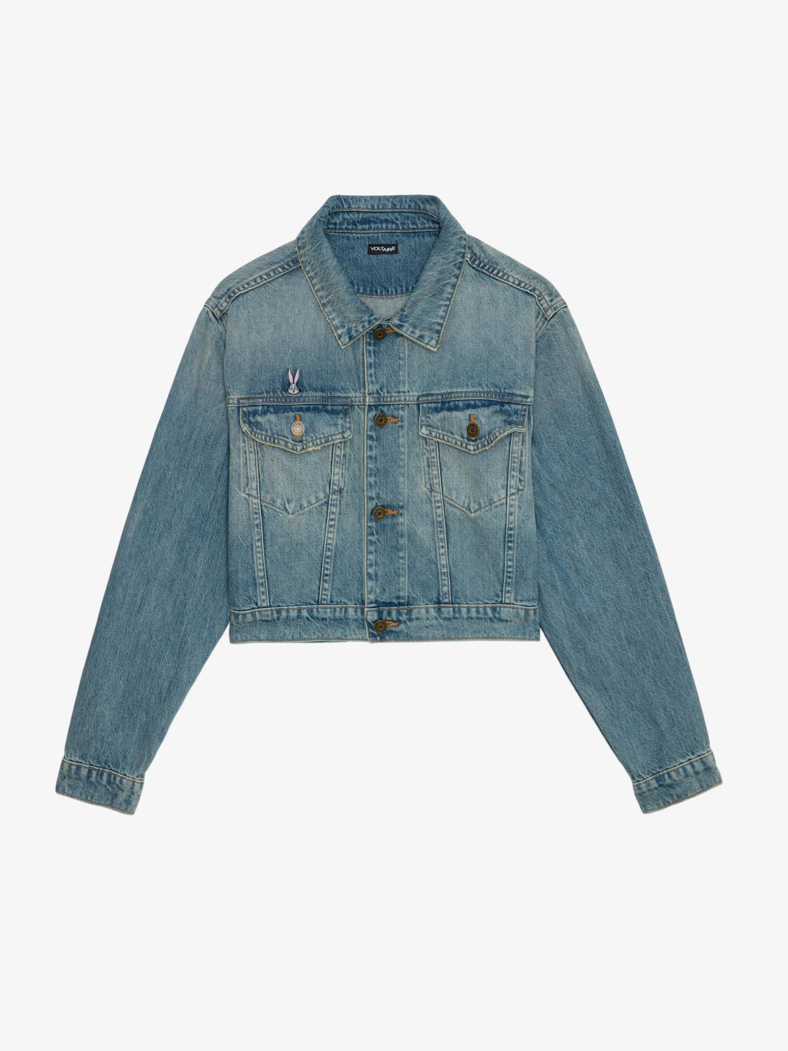 Aretha Cropped Patches Jacket 7