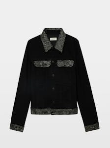 Kioky Diamanté Denim Jacket