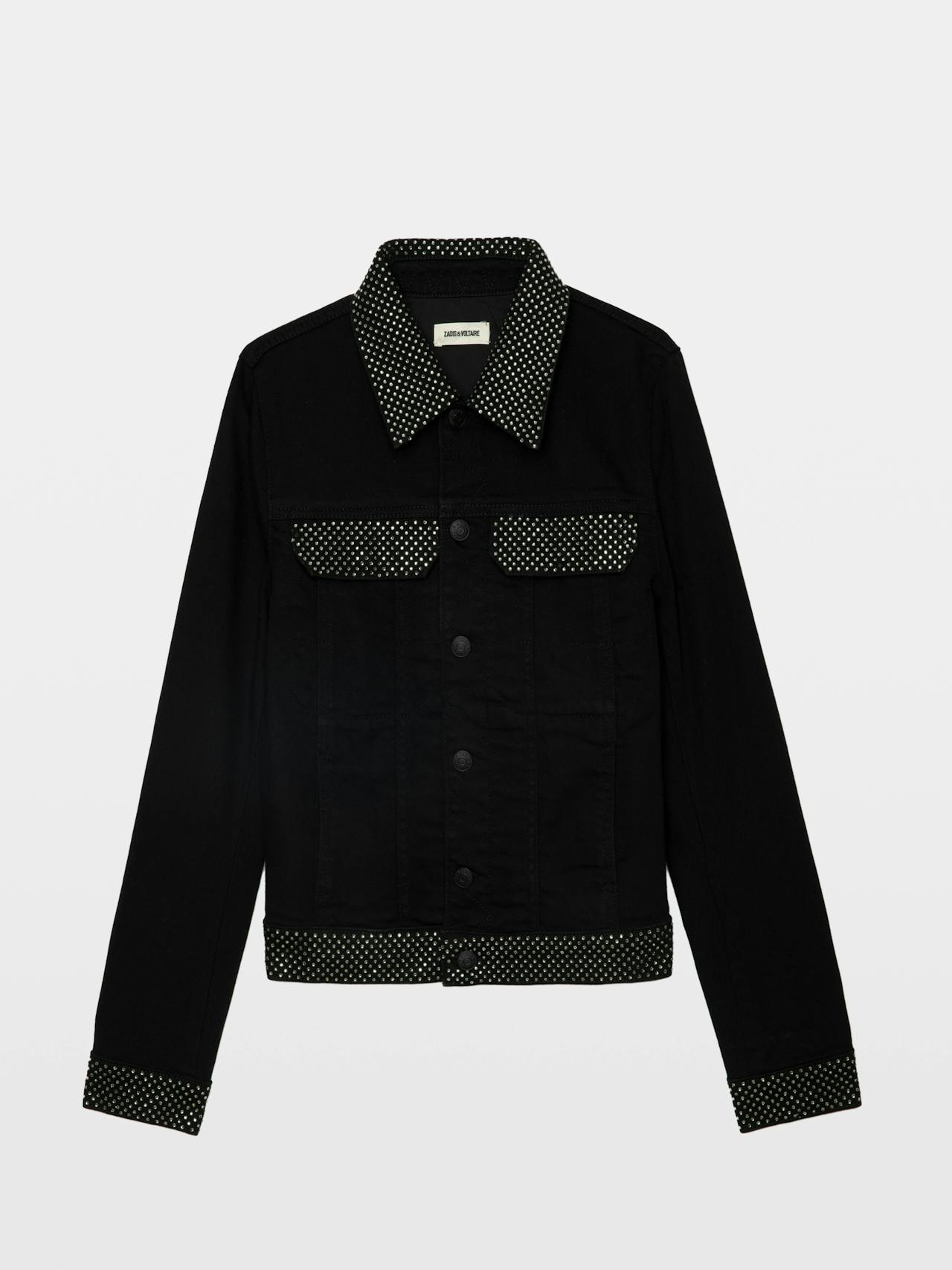 Kioky Diamanté Denim Jacket
