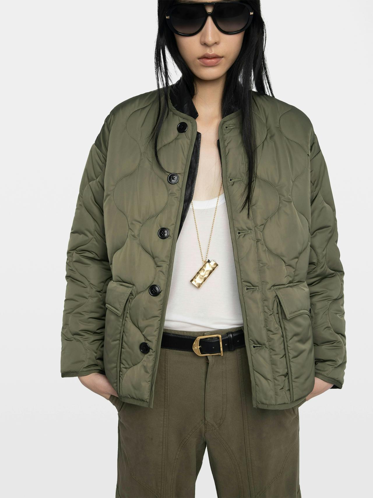 Bunji Short Quilted Parka